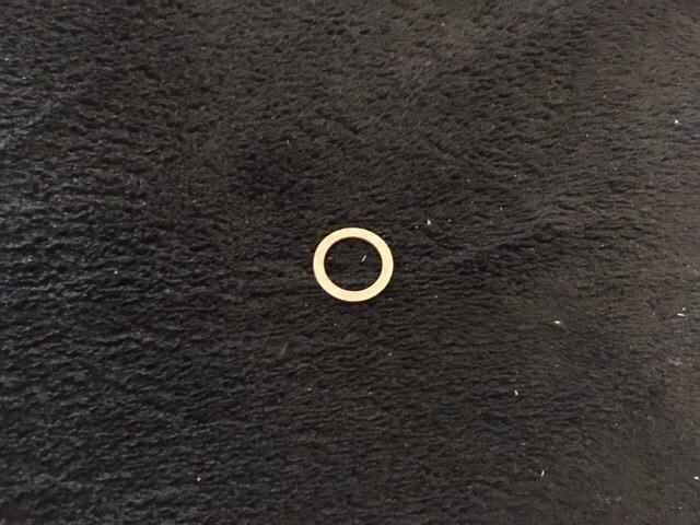 7578 Gas tap seal 1mm 6A