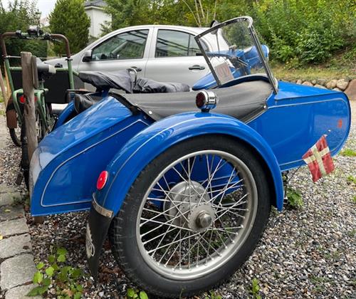 1956 Nimbus with an engstrøm sidecar