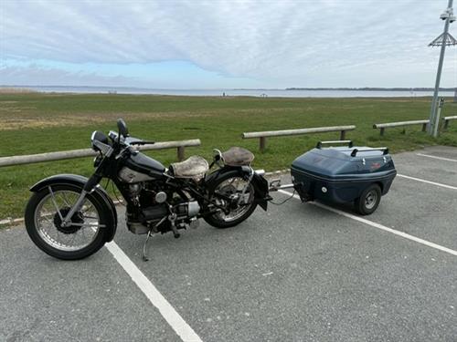 1953 Nimbus with trailer